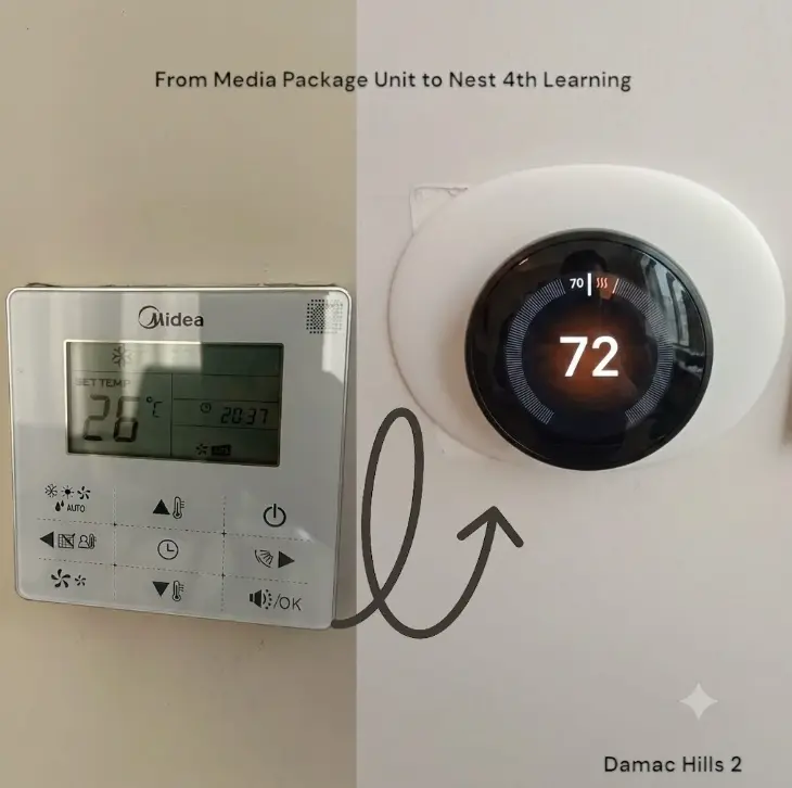 Honeywell to Nest Installation