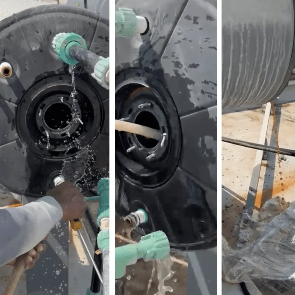 Deep Cleaning and Flushing in Action